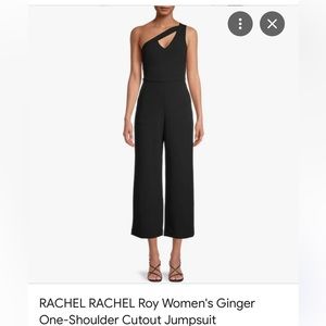 Rachel ROY Women’s One Shoulder Cutout Jumpsuit
